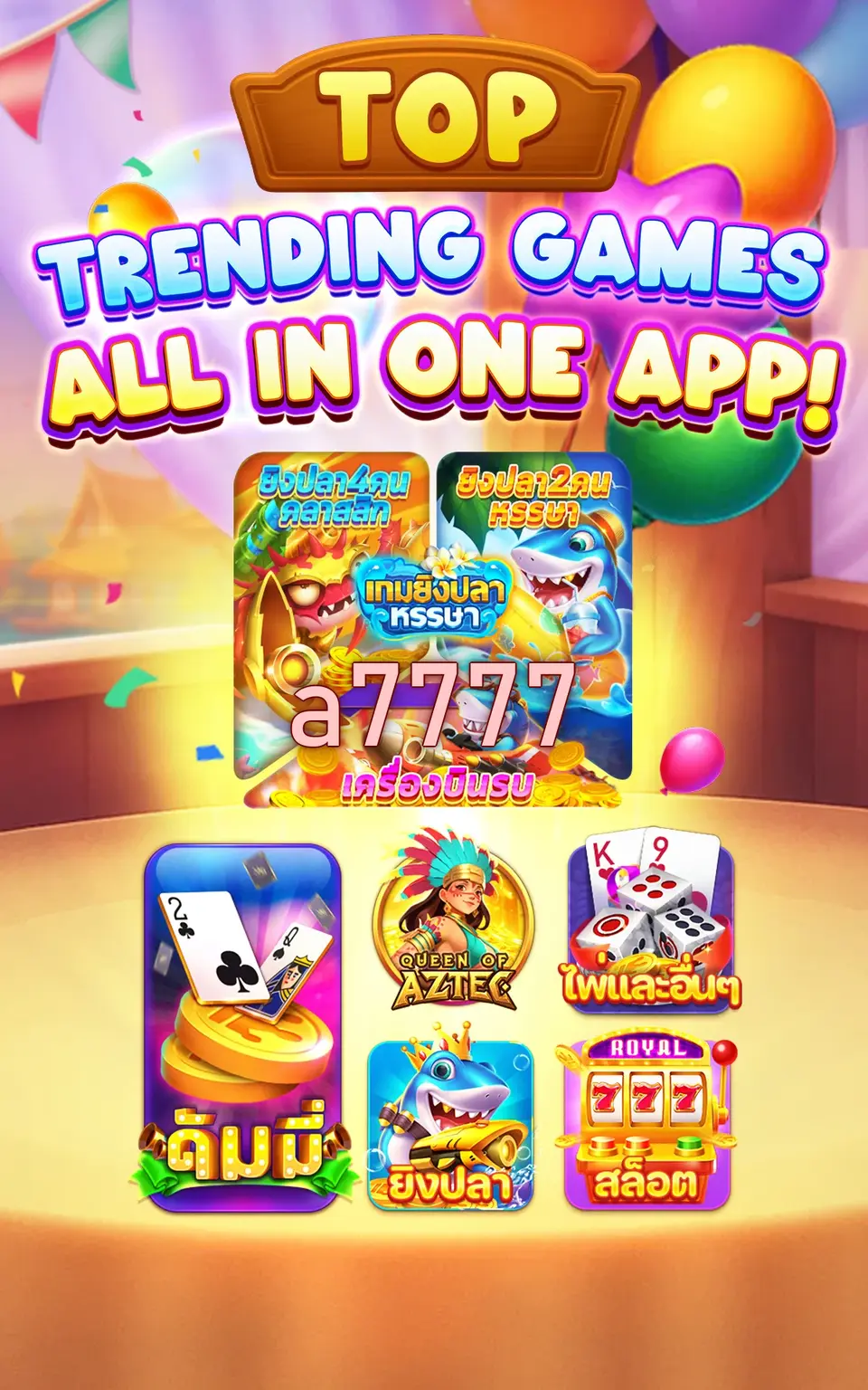 a7777 Tangkapan Layar Resmi APK